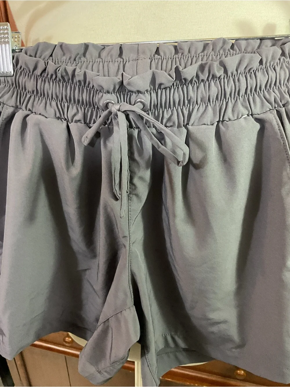 Mondetta Performance Luxury Women’s Shorts Solid Gray Size XS Lknw As Seen Must